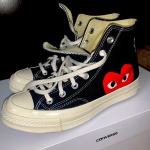 Comme Des Garcon Black Converse